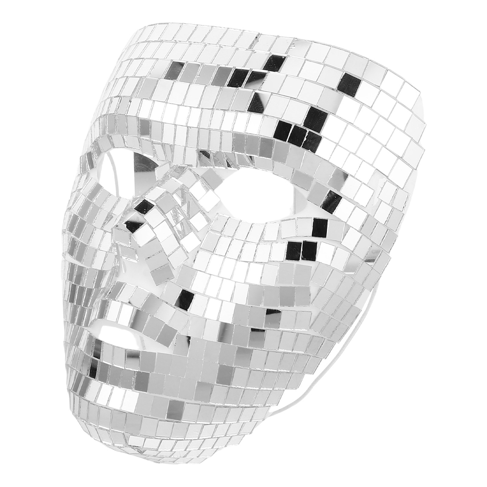 Disco Ball Mirror - Disko Topu Disko Maskesi Tam Yüz