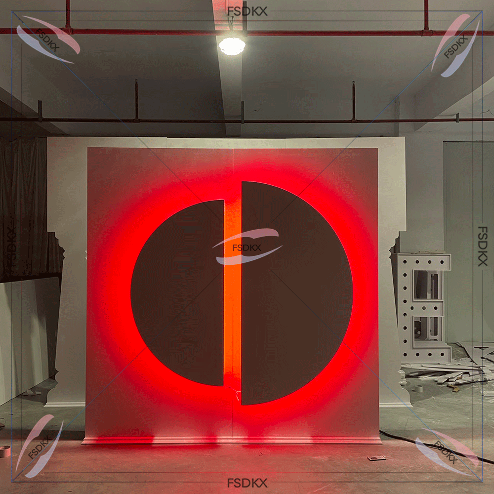 Lighting Decor Rentals - İnanılmaz tasarım RGB 3D kare zemin
