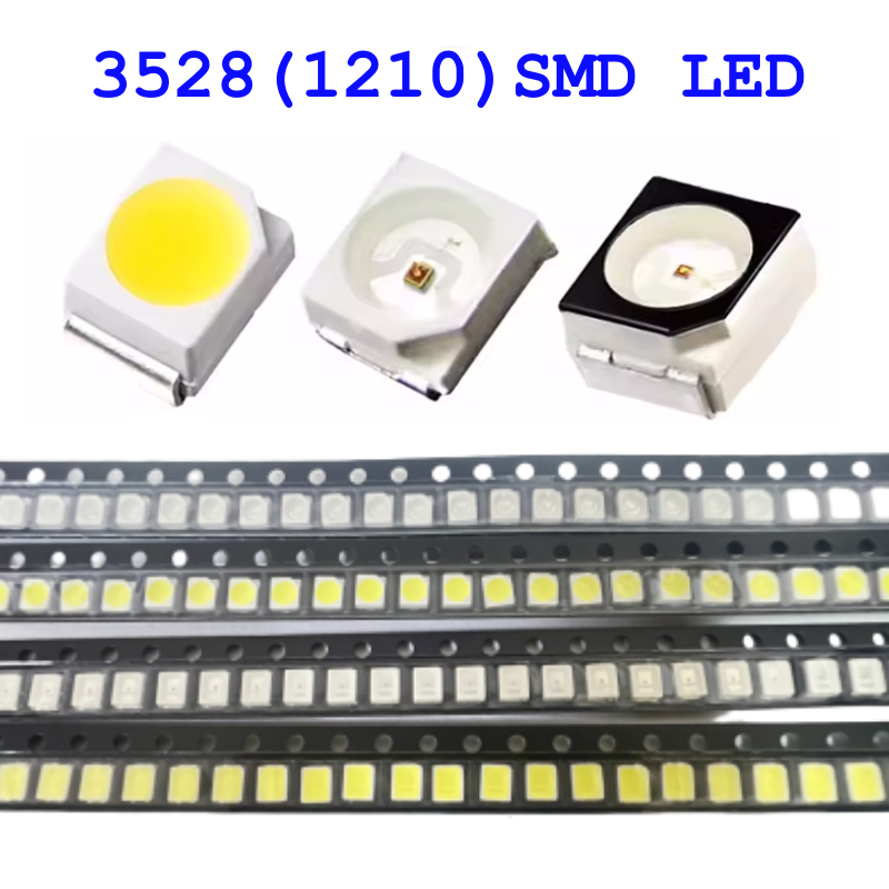 Orange Lighting Decor - 100 adet/2000 adet/grup 3528 1210 Diyot