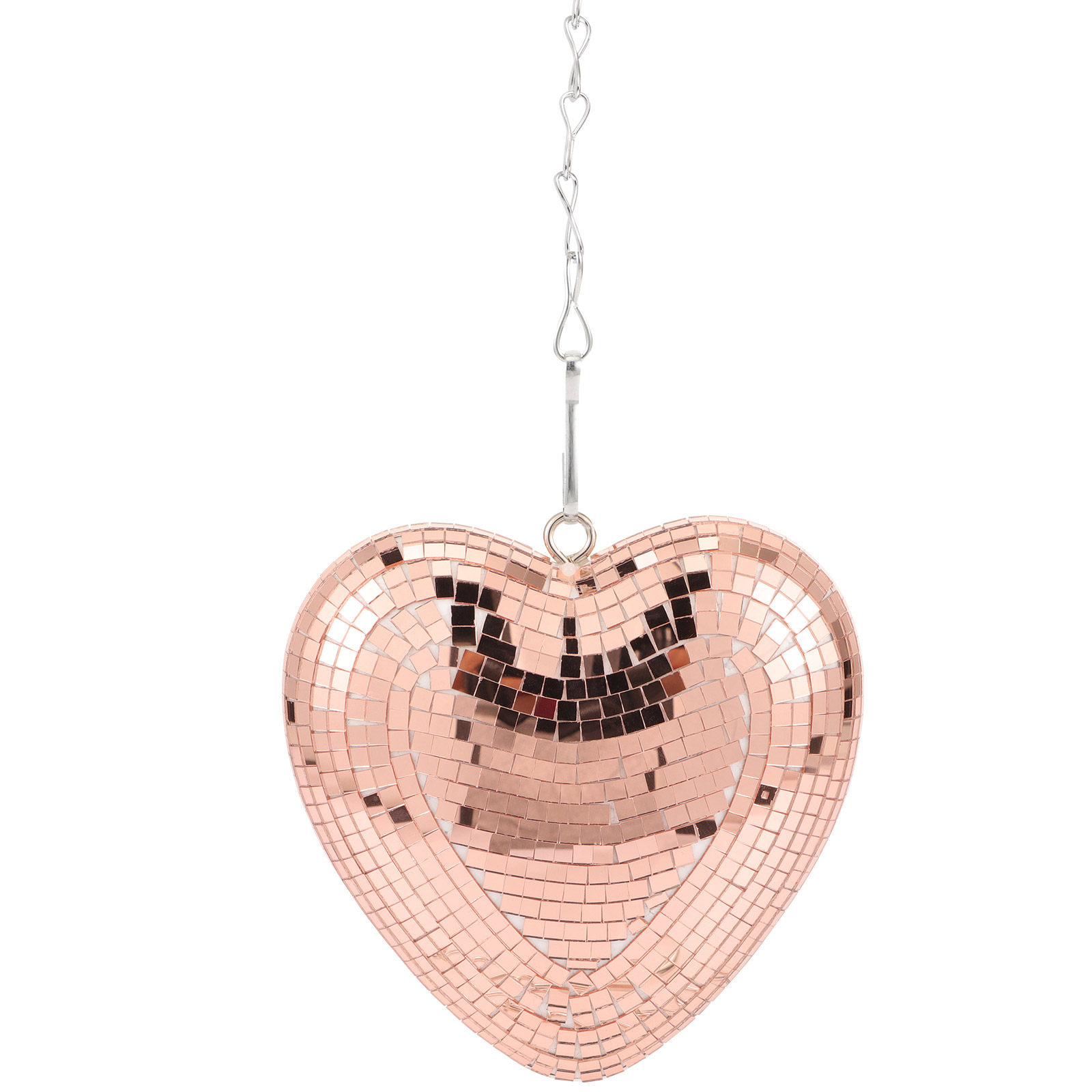 Disco Ball Mirror - Dekoratif Asılı Kalp Disko Topu Aynalı