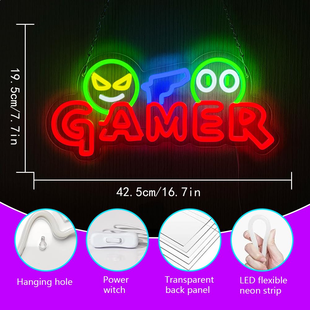 Oyuncu Neon Tabelası LED Duvar - Lighting Decor For Wedding incelemesi ve fiyatı