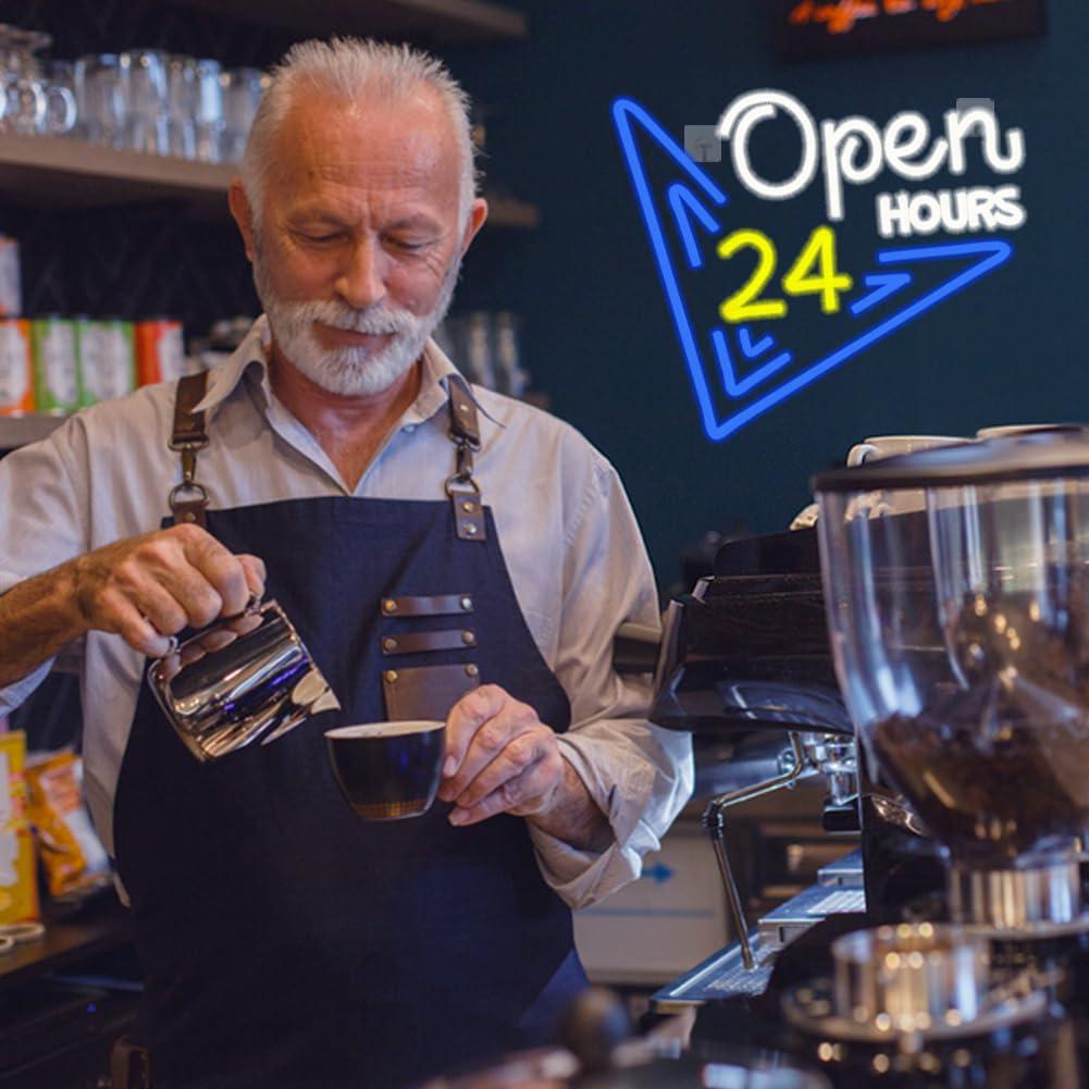 24 Saat Açık Neon Tabela, Kısı - Decor Lighting Opening Hours incelemesi ve fiyatı