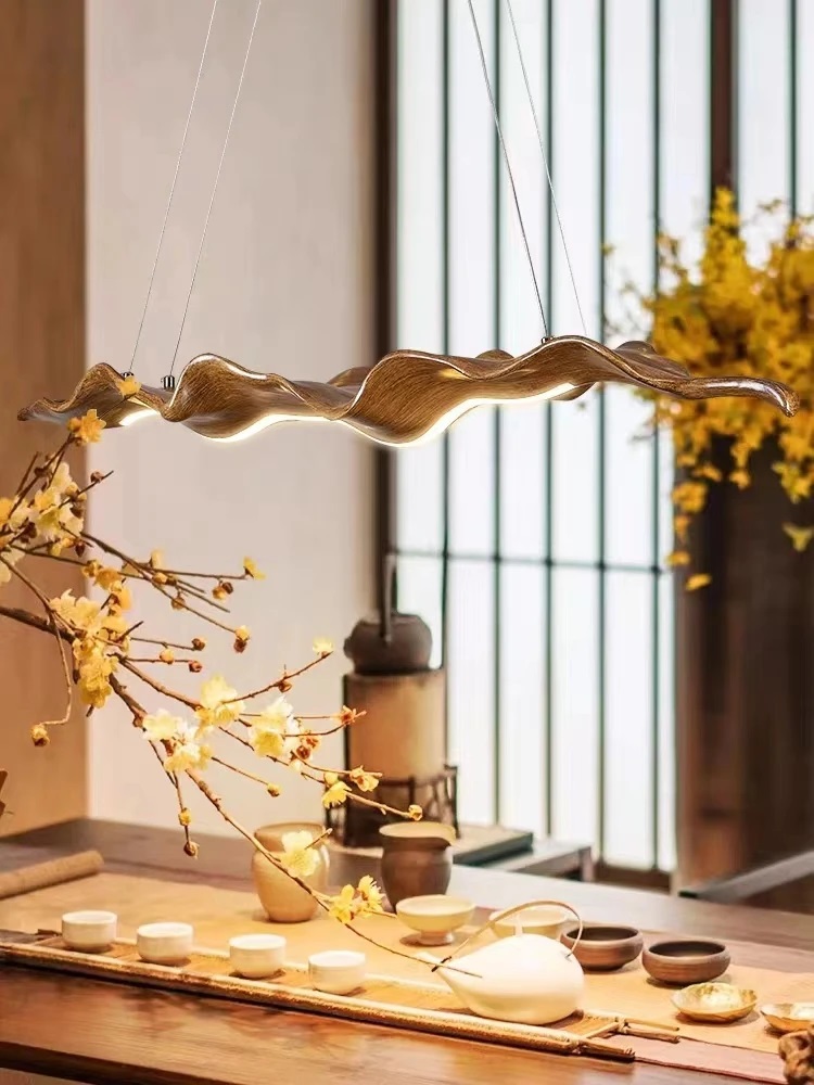 Vintage reçine yaprak kolye iş - Decor Lighting Fixtures incelemesi ve fiyatı