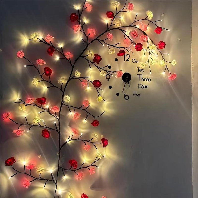 USB DIY Akçaağaç Gül Söğüt Asm - Home Lighting And Decor incelemesi ve fiyatı