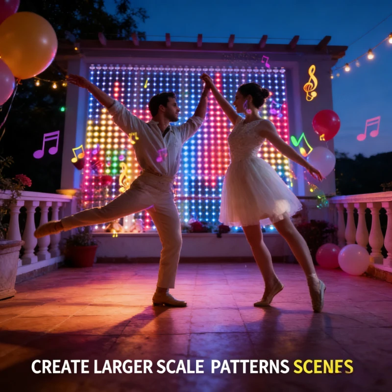Akıllı 400LED Perde Işıkları,  - Lighting Decor For Wedding incelemesi ve fiyatı