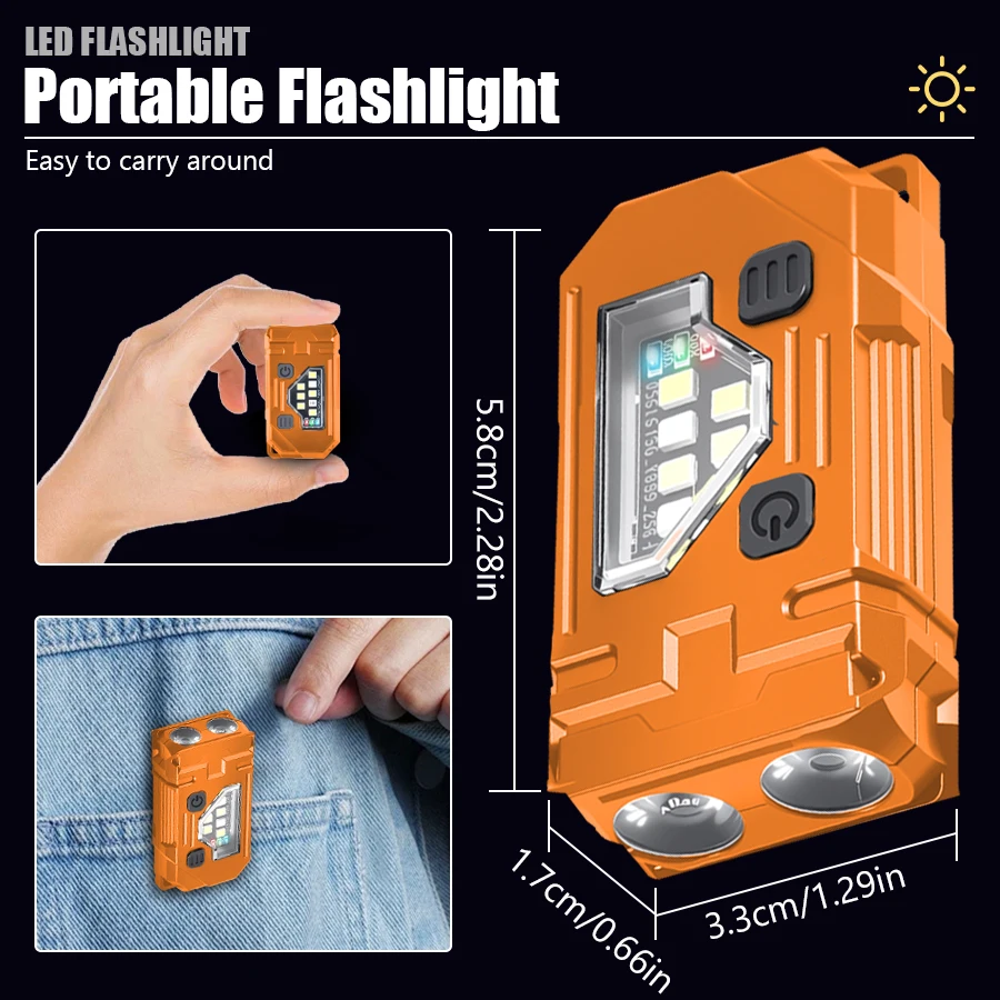 Mini Anahtarlık EDC El Feneri  - Orange Lighting Decor incelemesi ve fiyatı