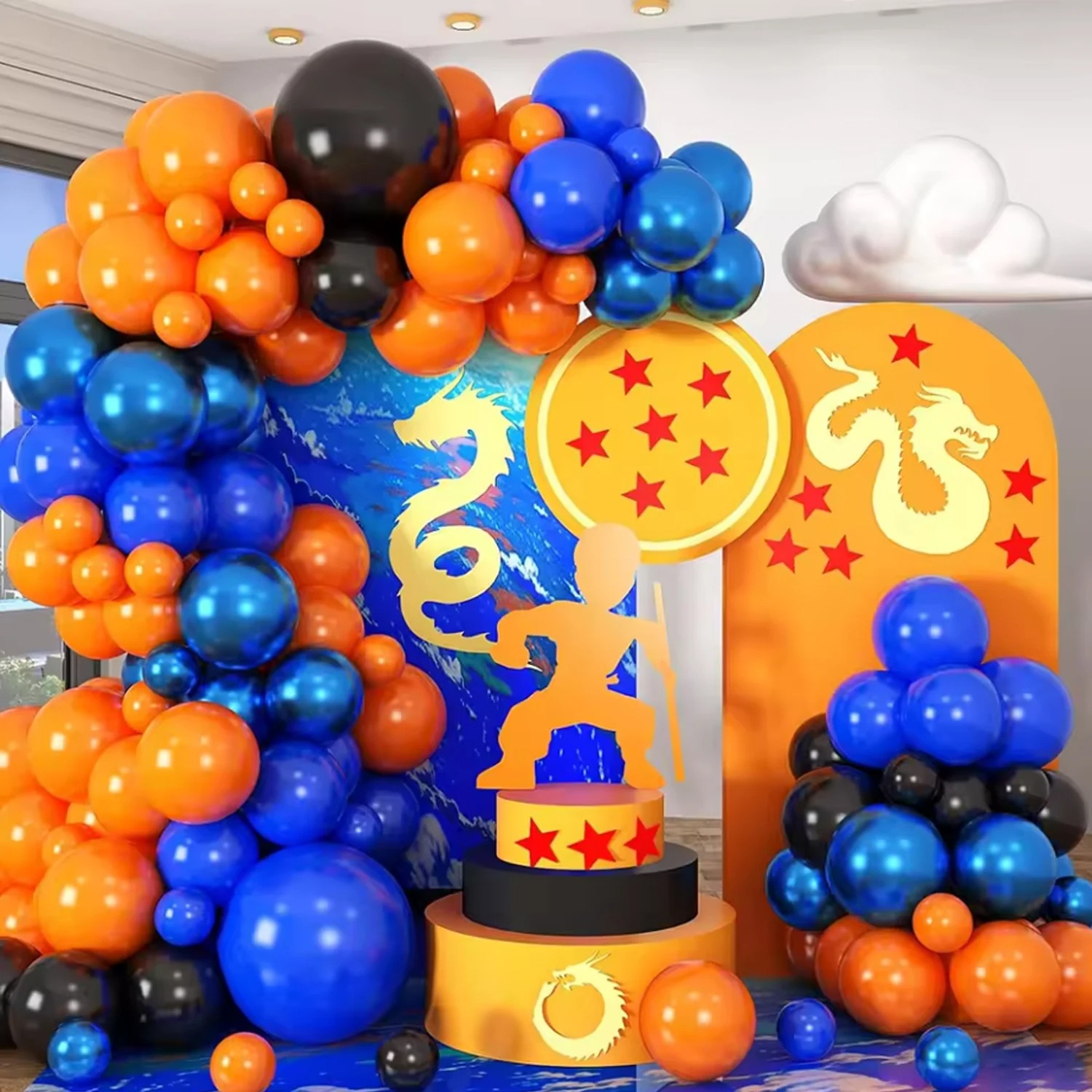 110 adet Turuncu Mavi Lateks B - Orange Lighting Decor incelemesi ve fiyatı