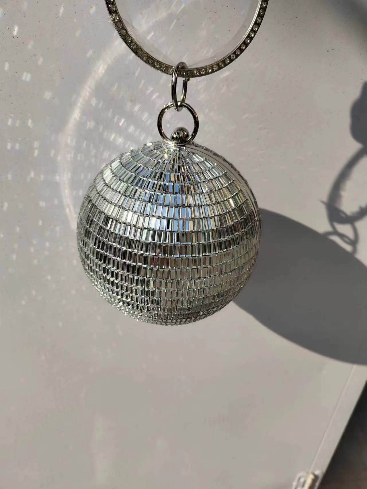2025 High End Çanta Gümüş Disk - Disco Ball Mirror incelemesi ve fiyatı