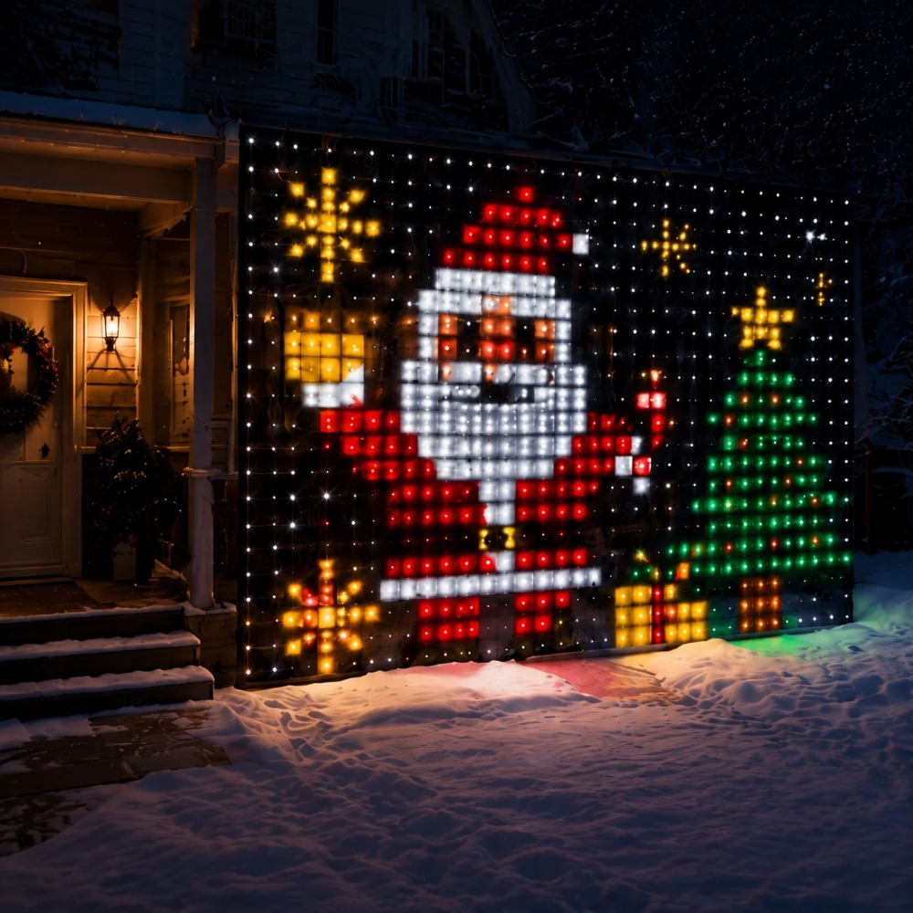 LED Piksel Perde Işıkları Blue - Home Lighting And Decor incelemesi ve fiyatı