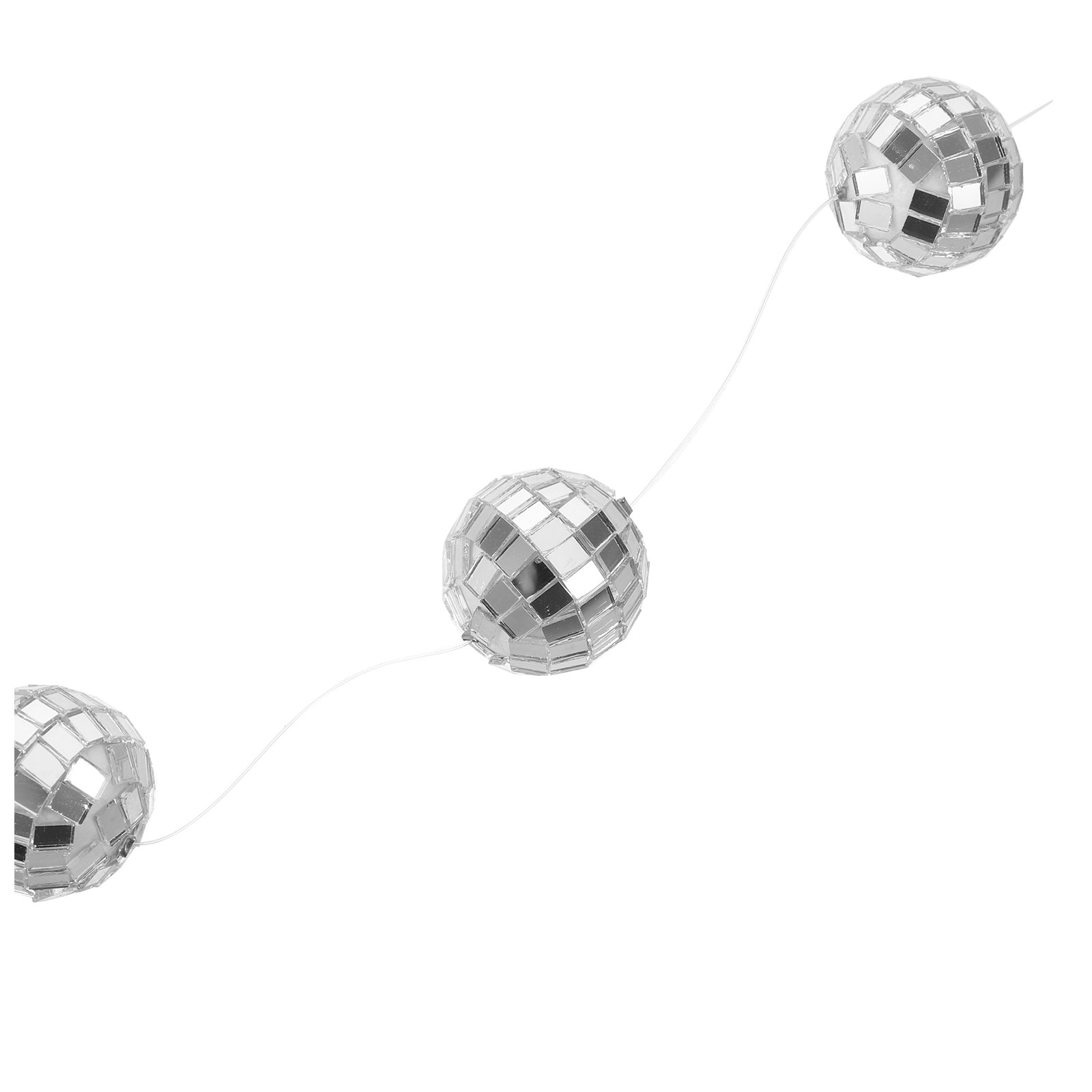 4 Adet Disko Topu Çelenk Gümüş - Disco Ball Mirror incelemesi ve fiyatı