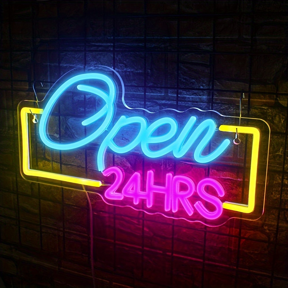Açık 24 saat Led Neon ışık tab - Decor Lighting Opening Hours incelemesi ve fiyatı