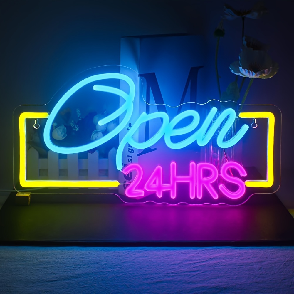 Açık 24 saat Led Neon ışık tab - Decor Lighting Opening Hours incelemesi ve fiyatı