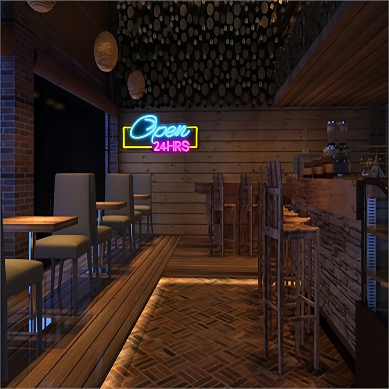 Açık 24 saat Led Neon ışık tab - Decor Lighting Opening Hours incelemesi ve fiyatı