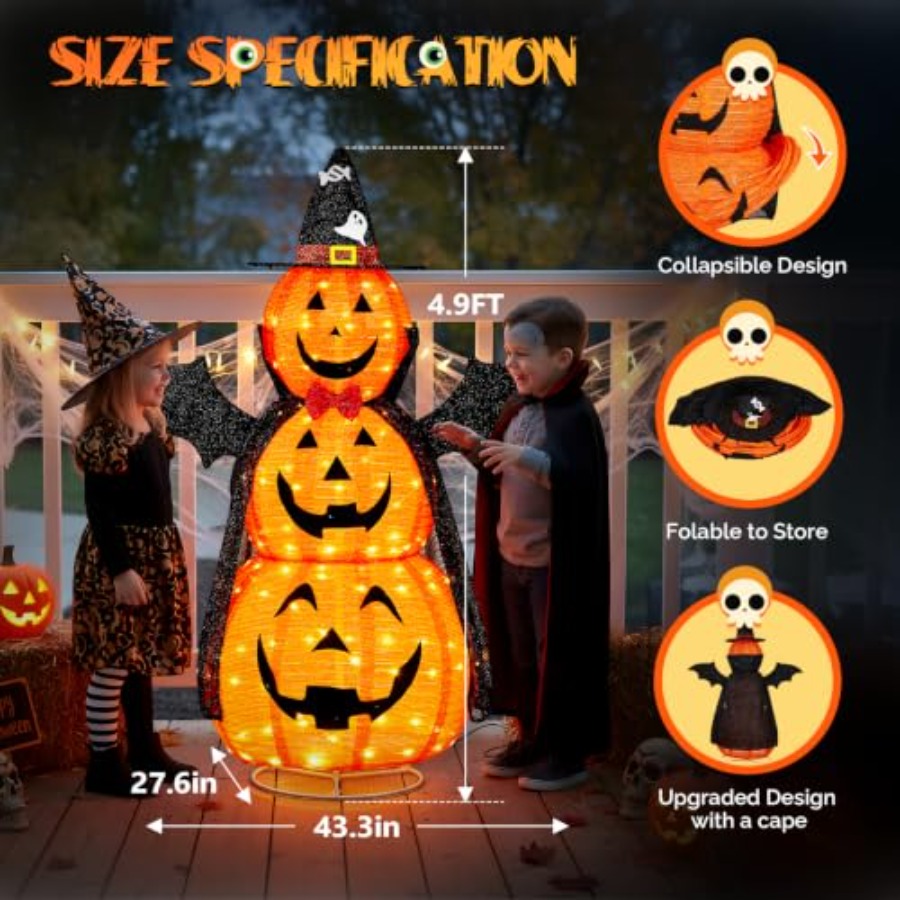 Dış Mekan Cadılar Bayramı Süsl - Orange Lighting Decor incelemesi ve fiyatı