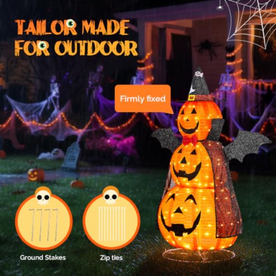 Dış Mekan Cadılar Bayramı Süsl - Orange Lighting Decor incelemesi ve fiyatı
