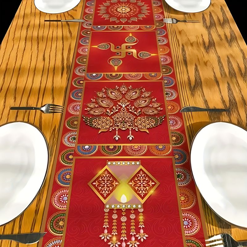 VIKAMA Mutlu Diwali Masa Örtüs - Lighting Decoration For Diwali incelemesi ve fiyatı