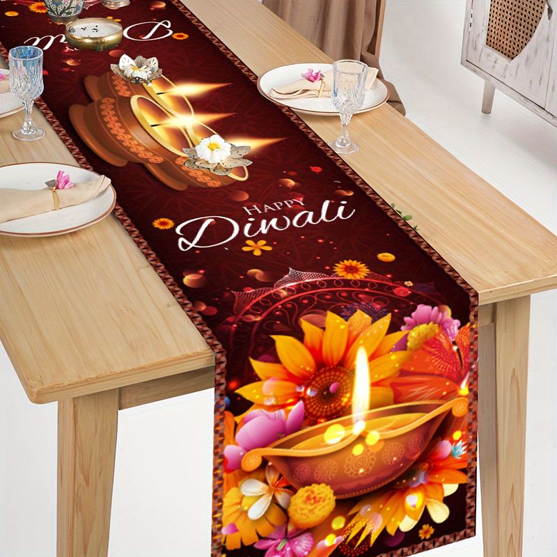 VIKAMA Mutlu Diwali Masa Örtüs - Lighting Decoration For Diwali incelemesi ve fiyatı