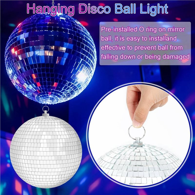 AT41 2 Set 7.8 İnç Asılı Disko - Disco Ball Mirror incelemesi ve fiyatı