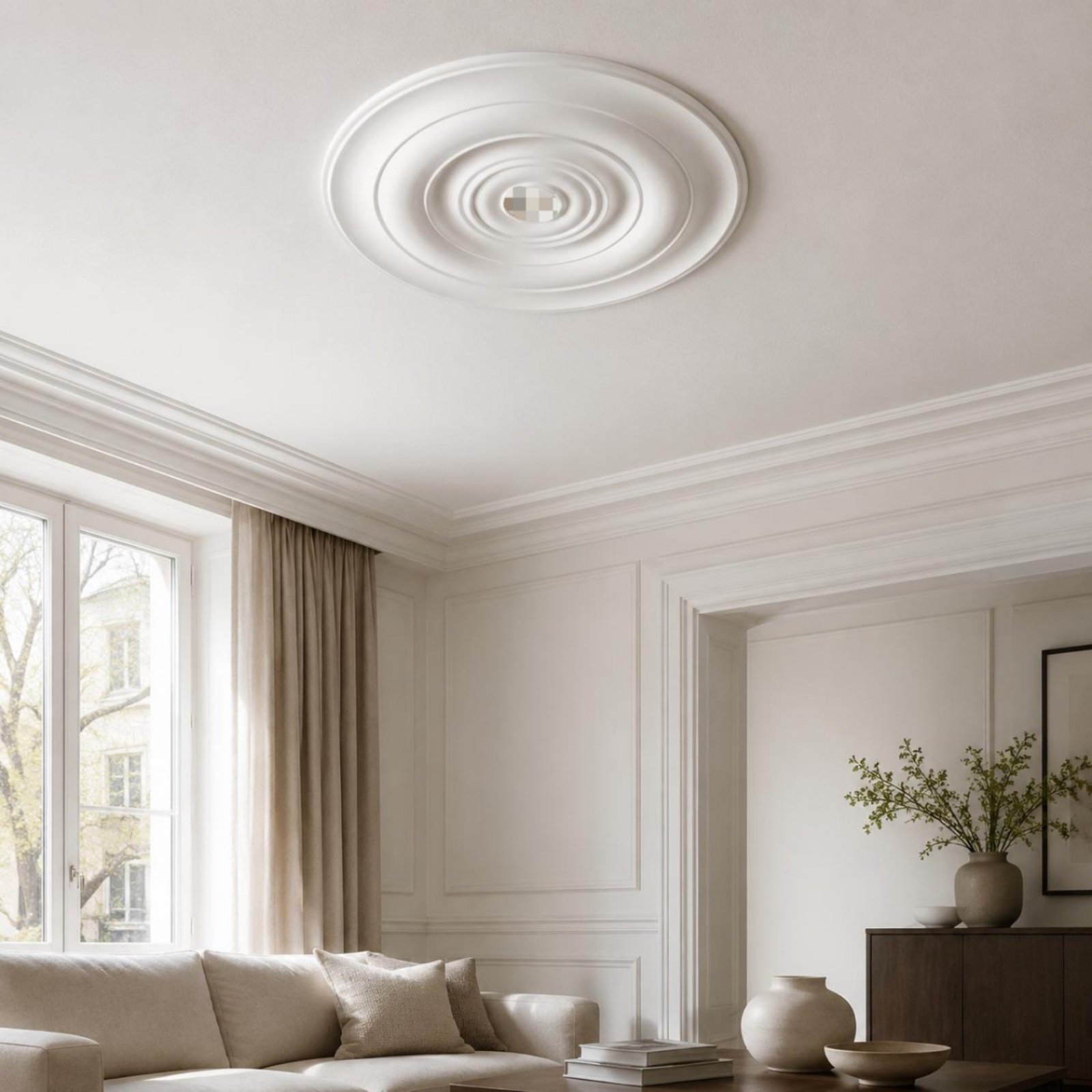 Tavan Madalyonu Zarif Tasarım  - Decor Lighting Fixtures incelemesi ve fiyatı