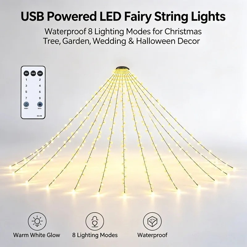 Su Geçirmez USB LED Işık Zinci - Lighting Decor For Wedding incelemesi ve fiyatı