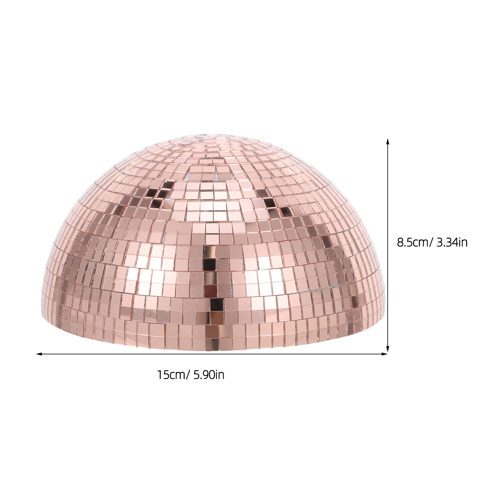 Yarım Bahçe Ayna Küresi 15Cm C - Disco Ball Mirror incelemesi ve fiyatı