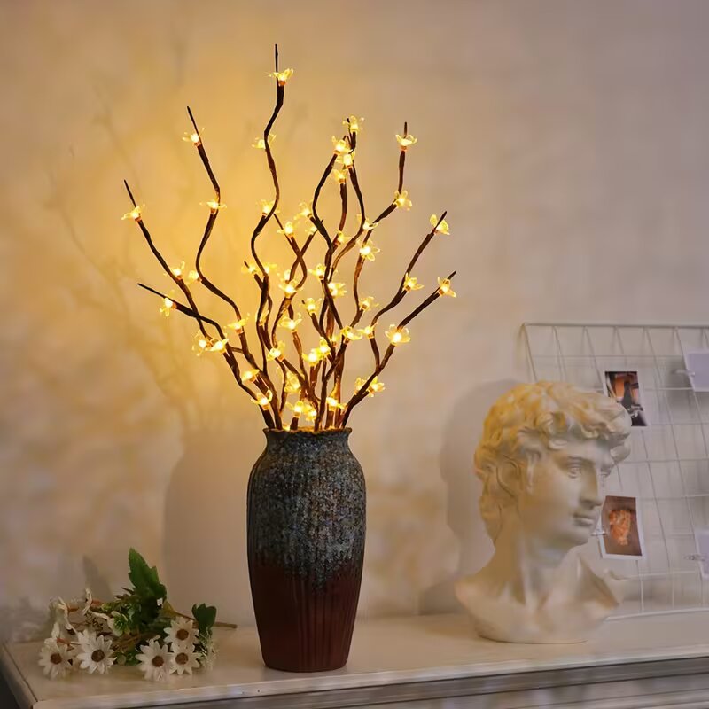1/2 adet 20LED kiraz çiçeği ağ - Home Lighting And Decor incelemesi ve fiyatı