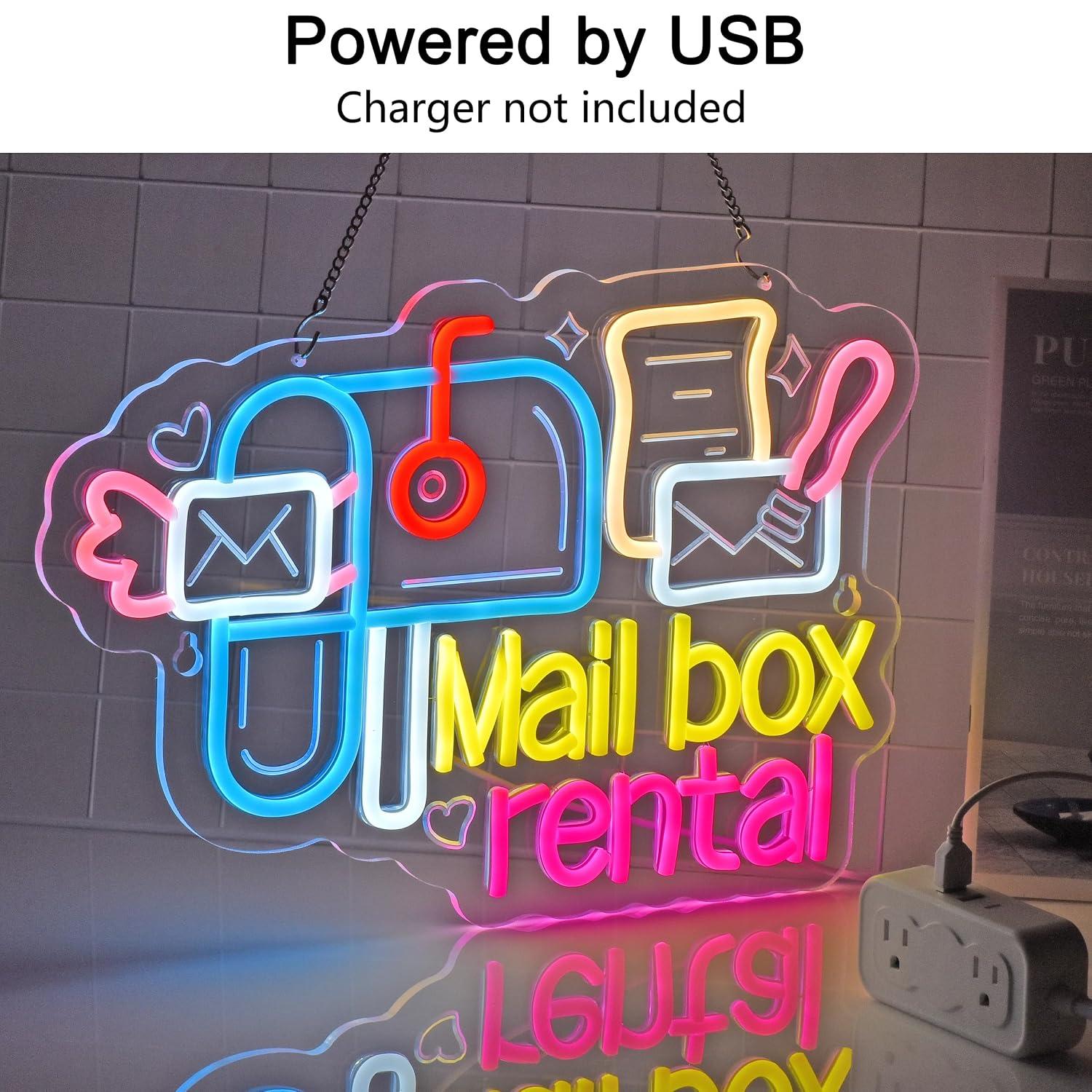Posta Kutusu Kiralama Neon Tab - Lighting Decor Rentals incelemesi ve fiyatı