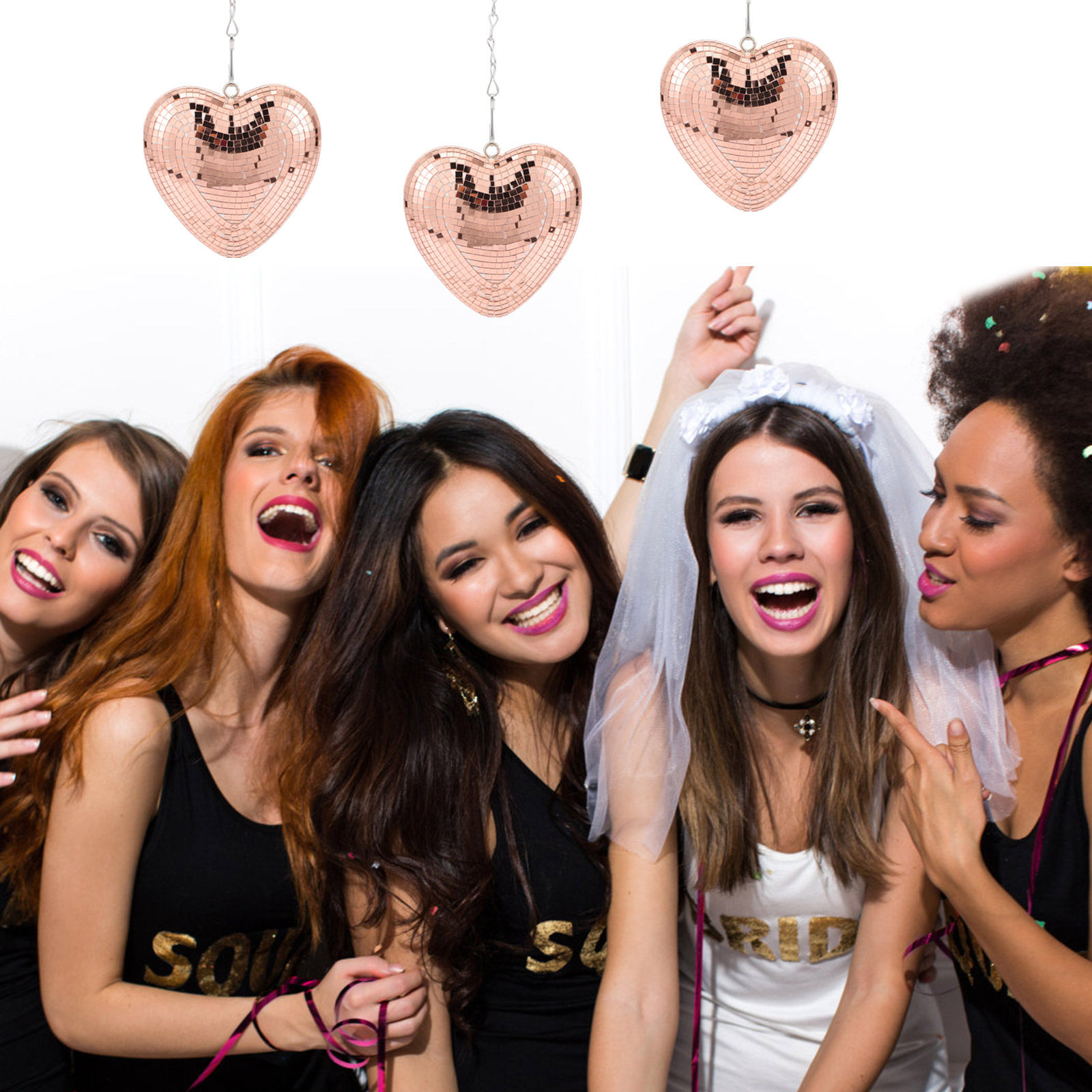 Dekoratif Asılı Kalp Disko Top - Disco Ball Mirror incelemesi ve fiyatı