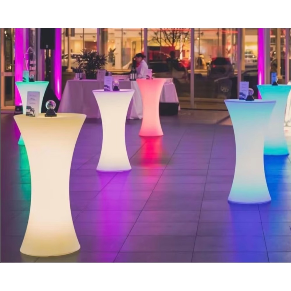Toptan LED Yüksek Bar Masaları - Lighting Decor Rentals incelemesi ve fiyatı