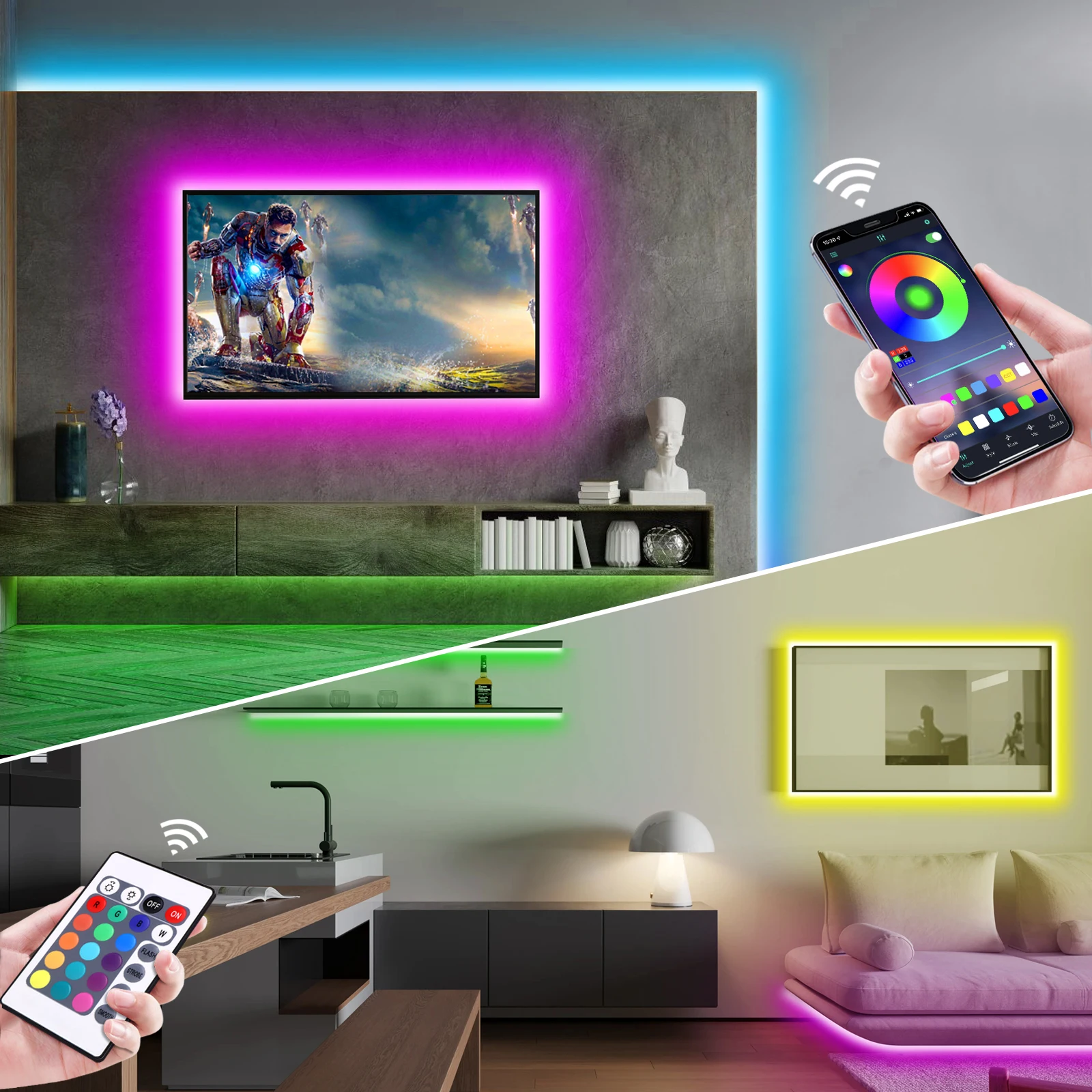 1-5m RGB LED Neon Şerit Işık 5 - Home Lighting And Decor incelemesi ve fiyatı
